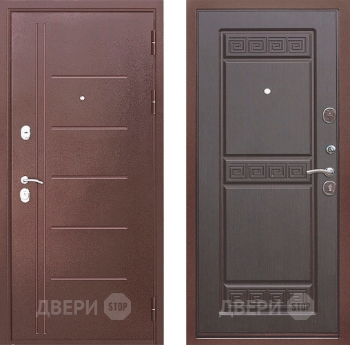 Входная металлическая Дверь Цитадель Троя 10см Антик Венге
