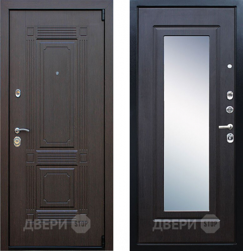 Дверь АСД Викинг с зеркалом Венге