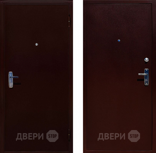 Входная металлическая Дверь ЭКО АМД-1 медный антик 