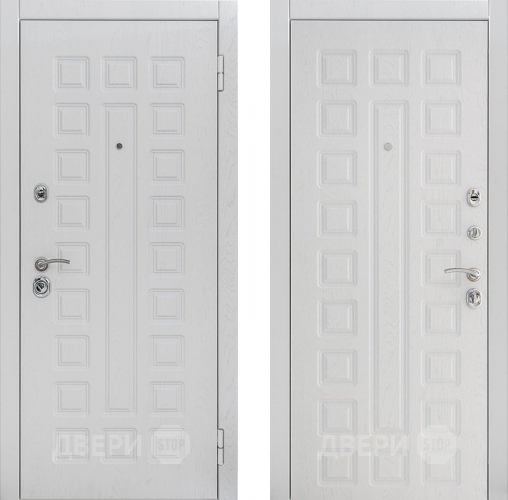 Входная металлическая Дверь S01 2К Альберо браш грей