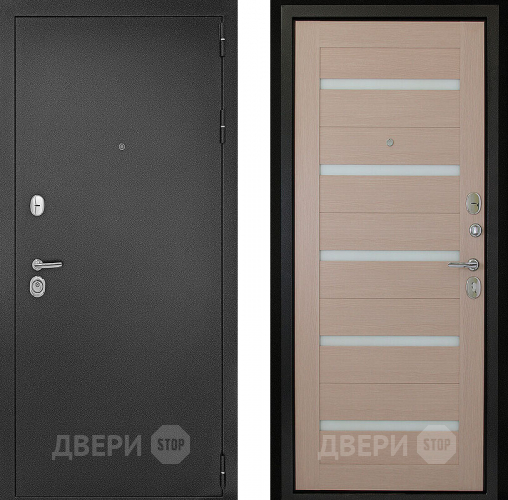 Входная металлическая Дверь Дверной Континент Рубикон - 1 Царга Капучино