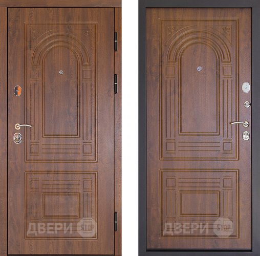 Входная металлическая Дверь (Дверной Континент) Флоренция Золотой дуб