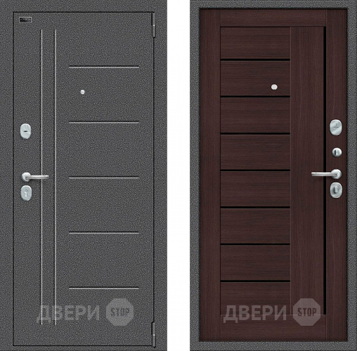 Входная металлическая Дверь Bravo Porta S-2 109/П29 Венге
