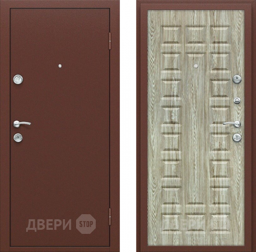 Входная металлическая Дверь СТОП ЭКО-2 Ель Карпатская