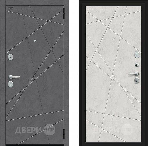 Входная металлическая Дверь Bravo Граффити-5.5 Kale Slate Art/Look Art