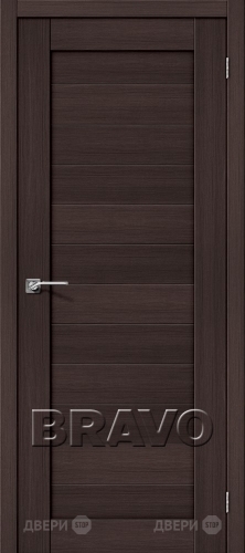 Межкомнатная дверь Порта-21 (Wenge Veralinga)