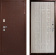 Входная металлическая Дверь Дверной Континент Рубикон - 1 Сандал Белый