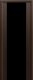 Межкомнатная дверь ProfilDoors 8X венге мелинга (черный триплекс)