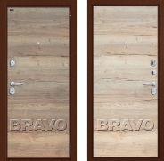 Дверь Groff Т3-300 Tobacco Oak/Natural Oak 960х2050 мм