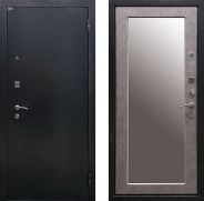 Дверь Ратибор Классик 3К с зеркалом Бетон светлый 860х2050 мм