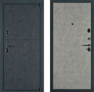 Дверь Заводские двери Графит 960х2050 мм