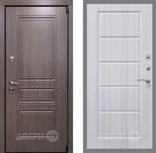 Входная металлическая Дверь Рекс (REX) Пренмиум-S FL-39 Сандал белый