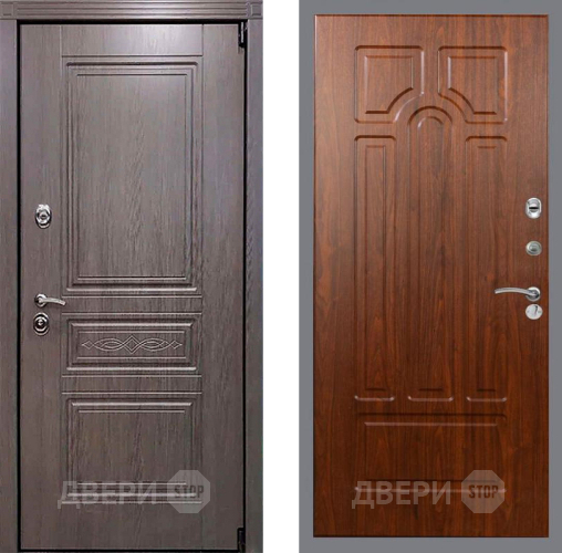 Входная металлическая Дверь Рекс (REX) Пренмиум-S FL-58 Морёная берёза