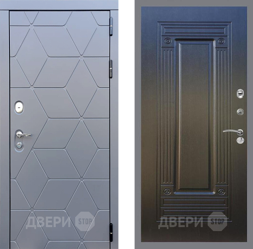 Входная металлическая Дверь Стоп КОСМО ФЛ-4 Венге