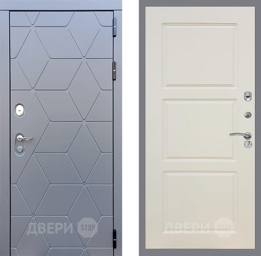 Входная металлическая Дверь Стоп КОСМО ФЛ-3 Шампань
