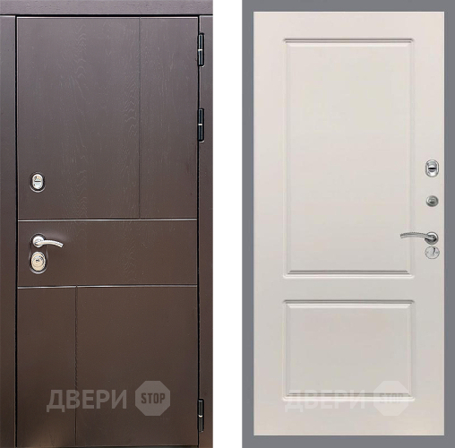 Входная металлическая Дверь Стоп УРБАН ФЛ-117 Шампань