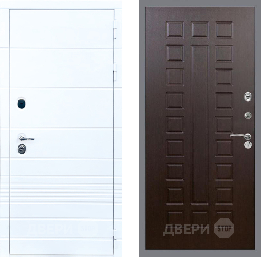 Входная металлическая Дверь Стоп ТРЕНДО ФЛ-183 Венге