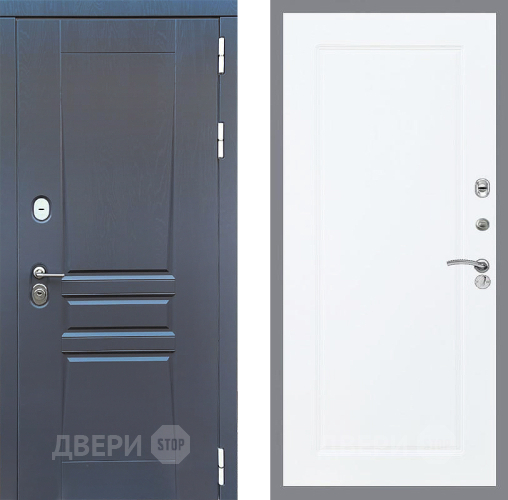 Входная металлическая Дверь Стоп ПЛАТИНУМ ФЛ-119 Силк Сноу