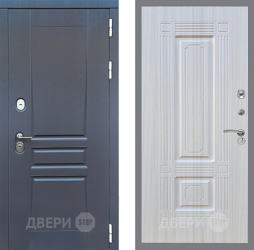 Входная металлическая Дверь Стоп ПЛАТИНУМ ФЛ-2 Сандал белый