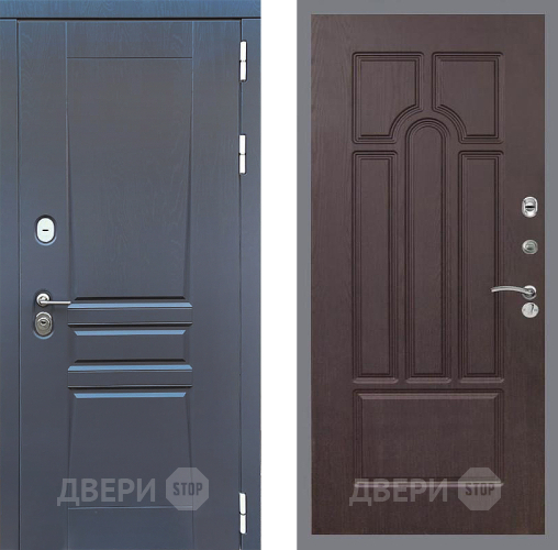 Входная металлическая Дверь Стоп ПЛАТИНУМ ФЛ-58 Венге