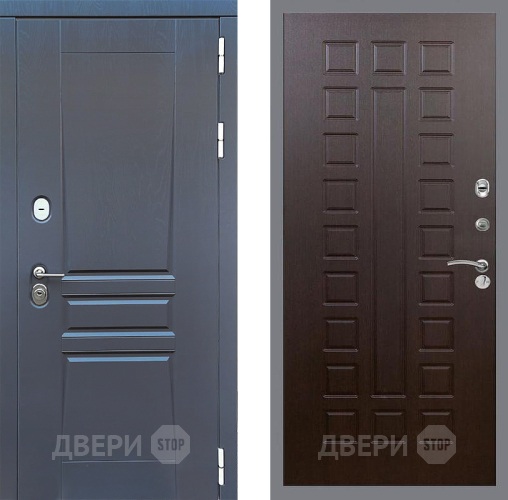 Входная металлическая Дверь Стоп ПЛАТИНУМ ФЛ-183 Венге