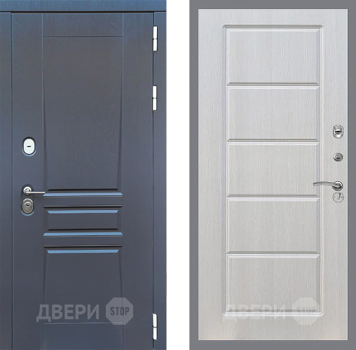 Входная металлическая Дверь Стоп ПЛАТИНУМ ФЛ-39 Лиственница беж