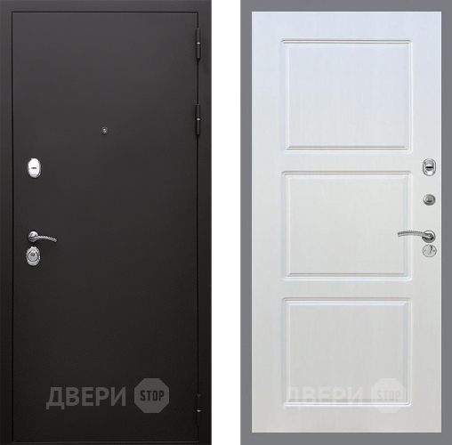 Входная металлическая Дверь Стоп КЛАССИК Шагрень ФЛ-3 Лиственница беж