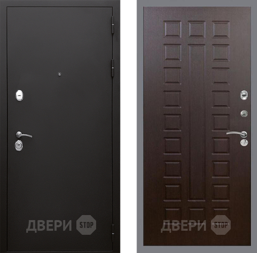 Входная металлическая Дверь Стоп КЛАССИК Шагрень ФЛ-183 Венге