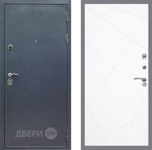 Входная металлическая Дверь Стоп СИЛЬВЕР ФЛ-291 Силк Сноу