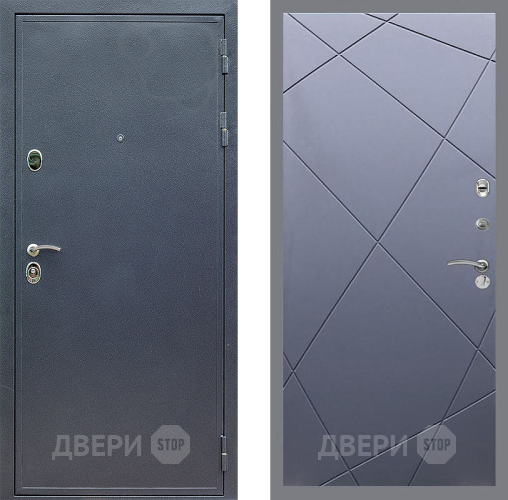 Входная металлическая Дверь Стоп СИЛЬВЕР ФЛ-291 Силк титан