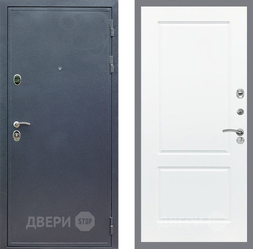 Входная металлическая Дверь Стоп СИЛЬВЕР ФЛ-117 Силк Сноу