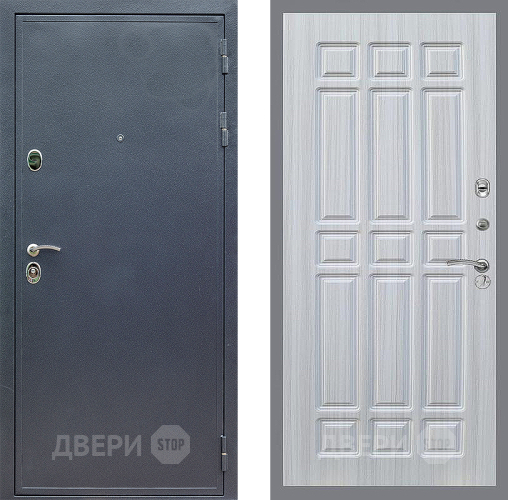 Входная металлическая Дверь Стоп СИЛЬВЕР ФЛ-33 Сандал белый
