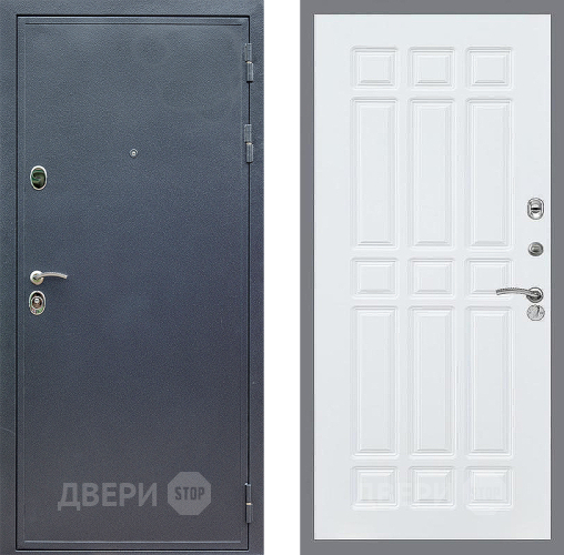 Входная металлическая Дверь Стоп СИЛЬВЕР ФЛ-33 Силк Сноу