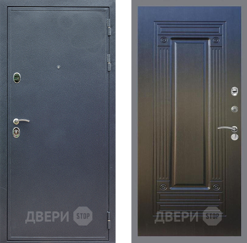 Входная металлическая Дверь Стоп СИЛЬВЕР ФЛ-4 Венге