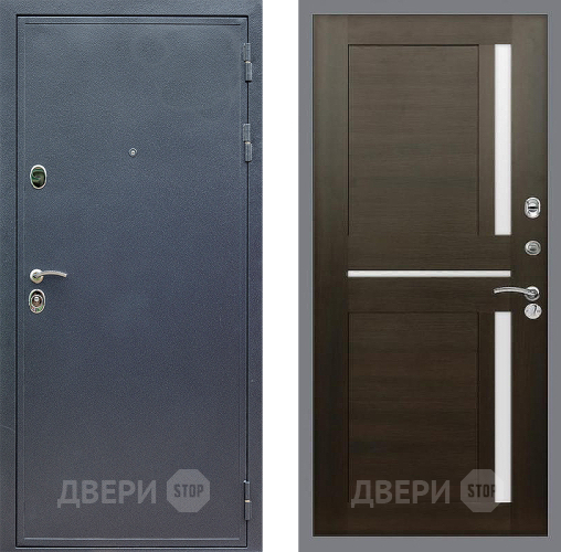 Дверь Стоп СИЛЬВЕР СБ-18 Венге