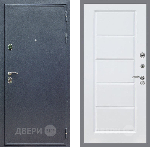 Входная металлическая Дверь Стоп СИЛЬВЕР ФЛ-39 Силк Сноу