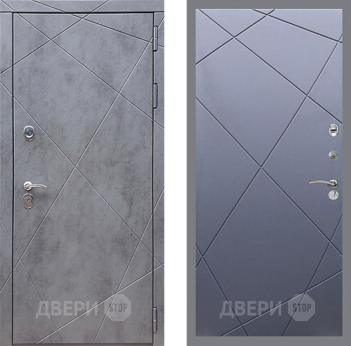 Входная металлическая Дверь Стоп Лучи ФЛ-291 Силк титан