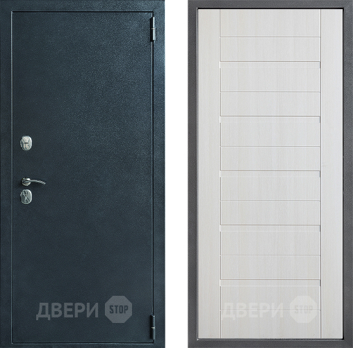 Входная металлическая Дверь Дверной континент ДК-70 Дизайн ФЛ-70 Лиственница белая