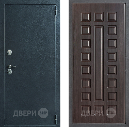 Входная металлическая Дверь Дверной континент ДК-70 Дизайн ФЛ-183 Венге