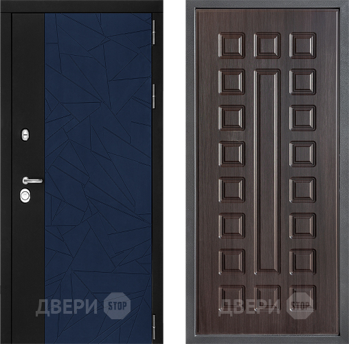 Входная металлическая Дверь Дверной континент ДК-9 ФЛ-183 Венге