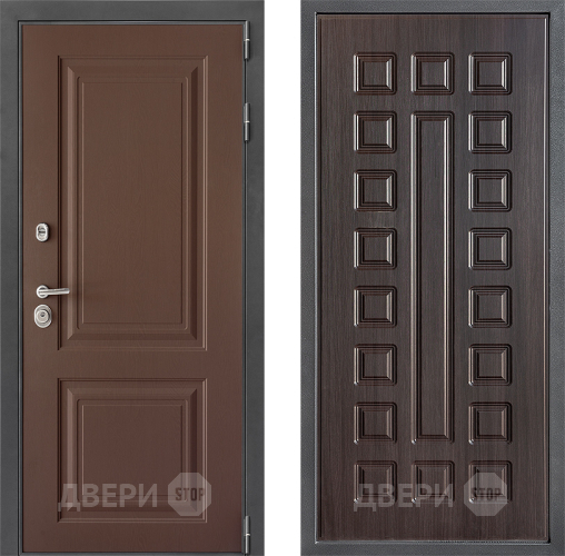 Входная металлическая Дверь Дверной континент ДК-3/729 ФЛ-183 Венге