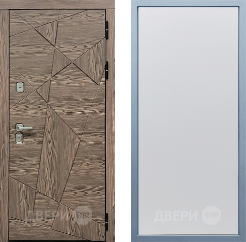 Входная металлическая Дверь Дива МД-97/2 Н-1 Белый