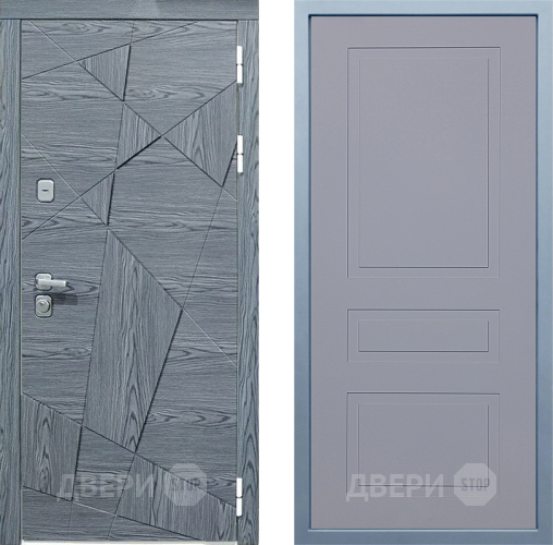 Входная металлическая Дверь Дива МД-97/3 Н-13 Силк Маус