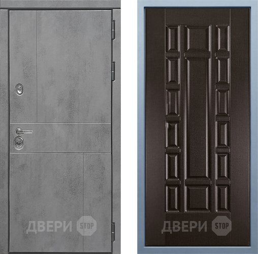 Входная металлическая Дверь Дива МД-48 М-2 Венге