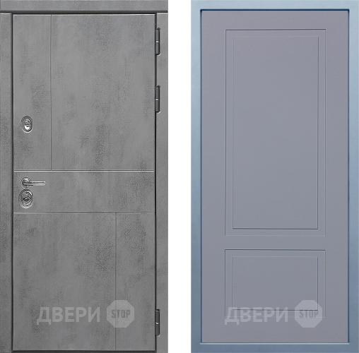 Входная металлическая Дверь Дива МД-48 Н-7 Силк Маус