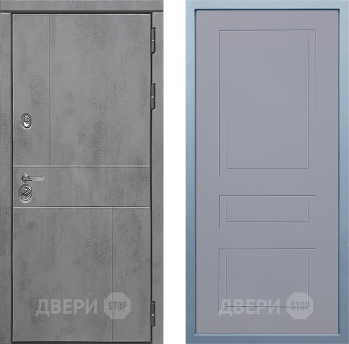 Входная металлическая Дверь Дива МД-48 Н-13 Силк Маус