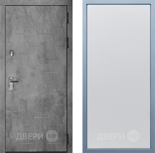 Входная металлическая Дверь Дива МД-51 Н-1 Белый
