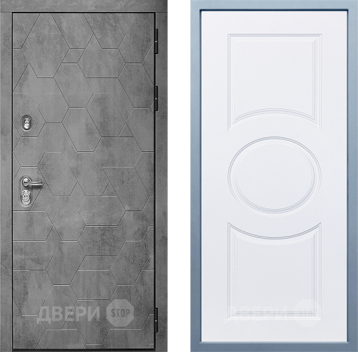Входная металлическая Дверь Дива МД-51 Д-8 Белый