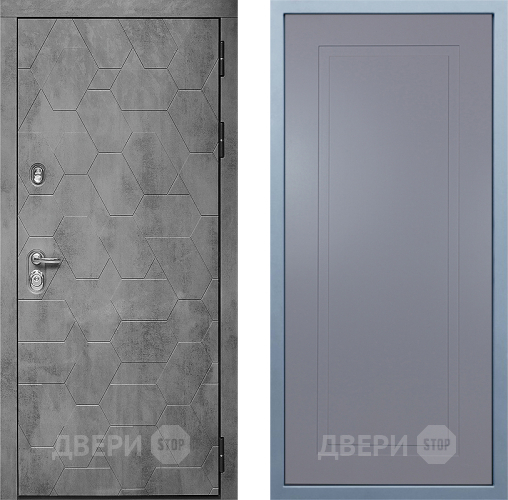 Входная металлическая Дверь Дива МД-51 Н-10 Силк Маус