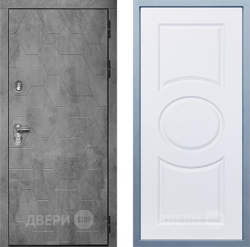 Входная металлическая Дверь Дива МД-51 М-30 Белый